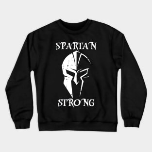 Spartan Strong Helmet Crewneck Sweatshirt